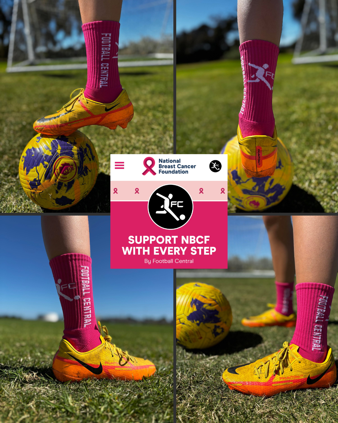 FC Fundraiser Pink 4 Pack